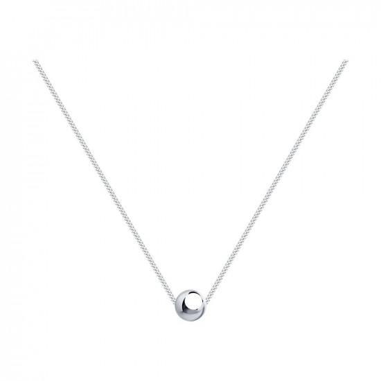 Колье из серебра