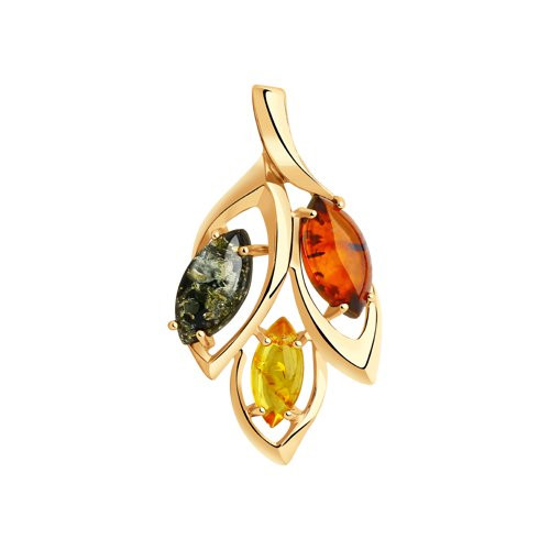 Подвеска из золоченого серебра | Diamant