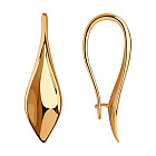 Серьги из золоченного серебра