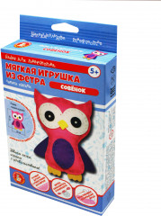 Игрушка из фетра «Совенок»