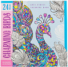Раскраска-антистресс «Charming birds»