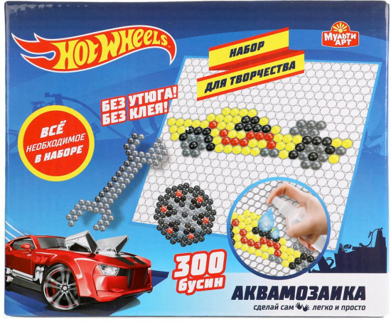 Аквамозаика «Hot Wheels»