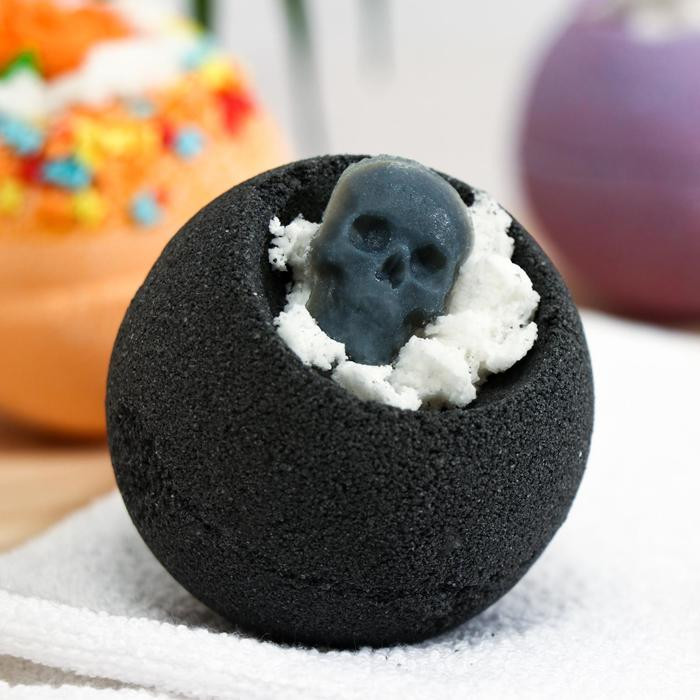 Бомбочка для ванны «Чёрный череп» | Halloween — Хеллоуин | Bomb Master