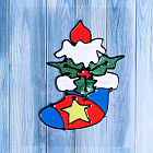 Наклейка «Носочек со звездой»