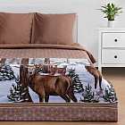 Комплект постельного белья «Олени»