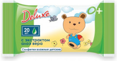 Салфетки влажные с экстрактом алоэ вера