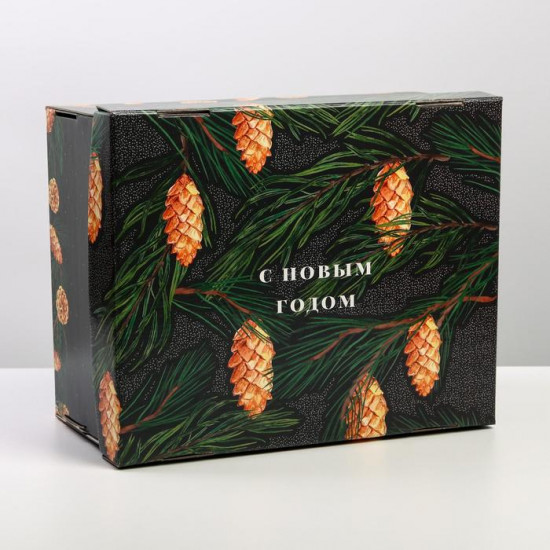 Коробка складная «Шишки»