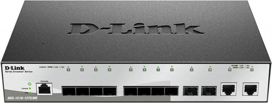 Коммутатор D-Link DGS-1210-12TS/ME/B1A