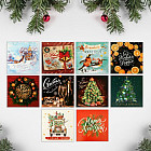 Набор открыток-мини «Новогодние-1»