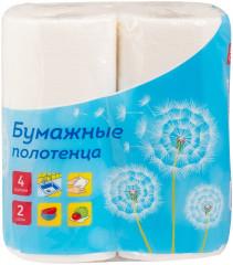 Полотенца бумажные в рулоне