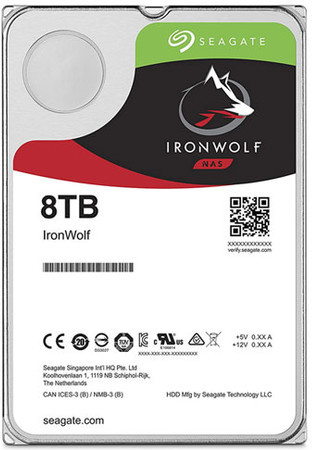 HDD накопитель  IronWolf NAS