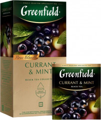 Чай с ароматом смородины «Currant & Mint»