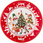 Тарелка закусочная «Ёлка»