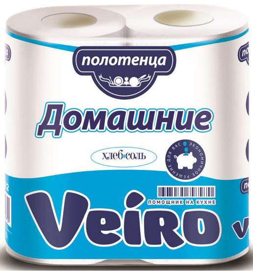 Полотенца бумажные «Домашние» | Veiro
