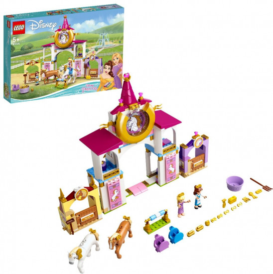 Конструктор LEGO® Disney Princess 43195 Королевская конюшня Белль и Рапунцель. Belle and Rapunzel's Royal Stables»