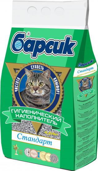 Наполнитель для кошачьего туалета «Стандарт»
