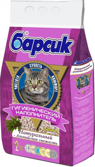 Наполнитель для кошачьего туалета «Натуральный. Альпийская свежесть»