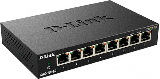 Коммутатор D-Link DGS-1008D/K2A