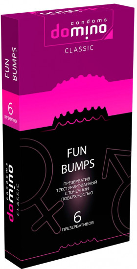 Презервативы Domino Classic Fun Bumps