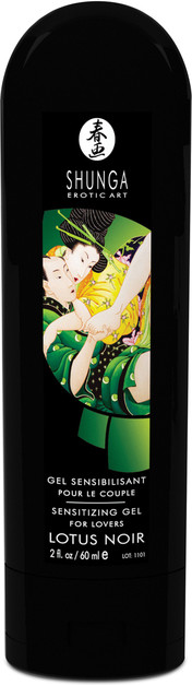 Гель возбуждающий Shunga Lotus Noir «Чёрный лотос» | Shunga