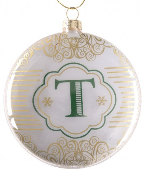 Украшение ёлочное «Буква Т»