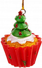 Украшение новогоднее «Кексик с елочкой»
