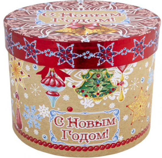 Коробка подарочная «Новогодние колокольчики»