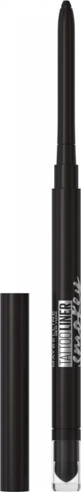 Карандаш для глаз гелевый «Tatoo liner Smokey», оттенок Black | Maybelline New York