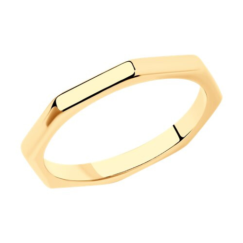 Кольцо из золоченого серебра