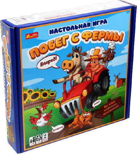 Настольная игра «Побег из фермы»