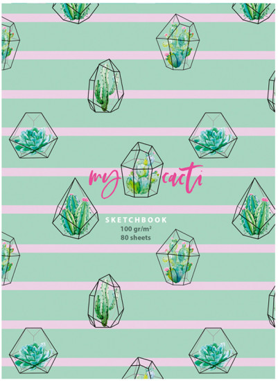 Скетчбук «My Cacti»