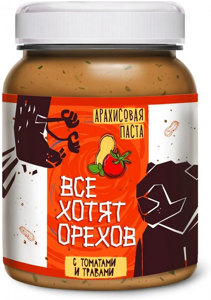 Паста арахисовая «Все хотят орехов» | Фуд Сторис