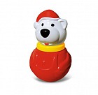 Неваляшка малая "Белый медведь-2"