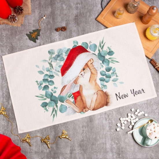 Полотенце вафельное