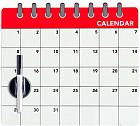 Магнитная доска с маркером «Calendar»