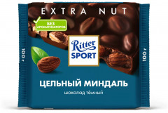 Шоколад темный «Цельный миндаль»