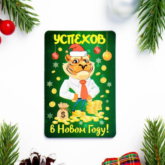 Магнит «Успехов в Новом Году!»