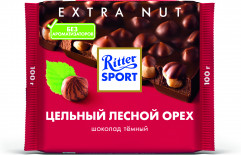 Шоколад темный «Цельный лесной орех»