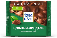 Шоколад молочный «Цельный миндаль»