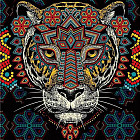 Мозаика алмазная «Тигр»