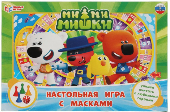 Игра настольная «Ми-ми-мишки с масками»