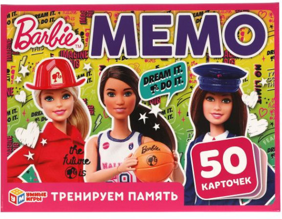 Игра настольная «Мемо. Барби»