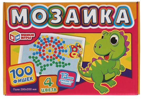 Мозаика пластиковая «Дракон» | Умные игры