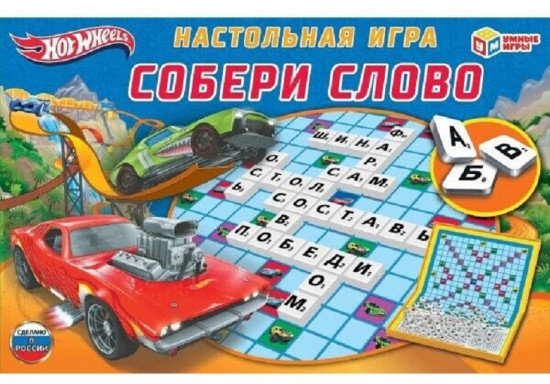 Игра настольная «Собери слово»