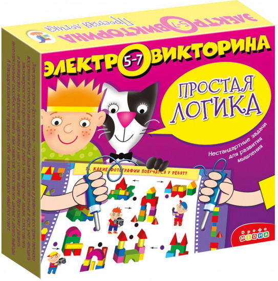 Игра настольная «Электровикторина. Простая логика»