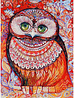 Картина по номерам «Медовая сова»