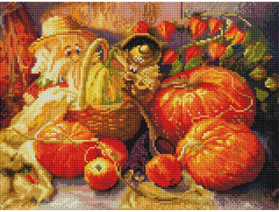 Мозаика алмазная «Домовые»