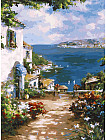 Картина по номерам «Улочка к морю»