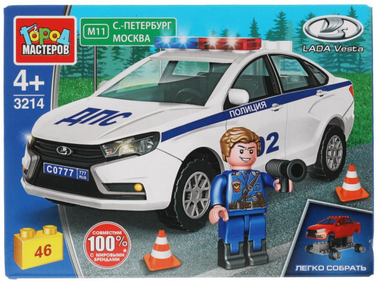 Конструктор «Lada Vesta. Полиция»