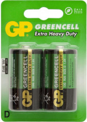 Набор батареек GP Greencell D/R20
